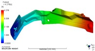 Bild einer Simulation mit Autodesk Moldflow Insight